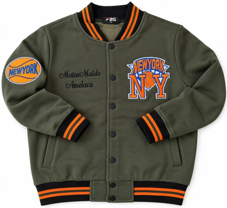 ocieplana bluza męska rozpinana bomberka XL/XXL khaki Y187D