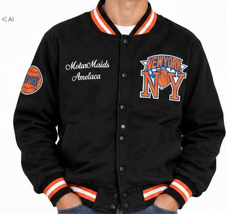 ocieplana bluza męska rozpinana bomberka 2XL/3XL czarna Y187D