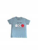 koszulka dla chłopca, t- shirt, piłki, rozmiar 128- 7/8 lat