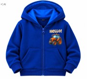 dres chłopięcy komplet dresowy 3-częściowy Traktor 104/110-4/5 lat TL5037D