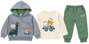 dres chłopięcy komplet dresowy 3-częściowy 98/104- 3/4 lata TL982B