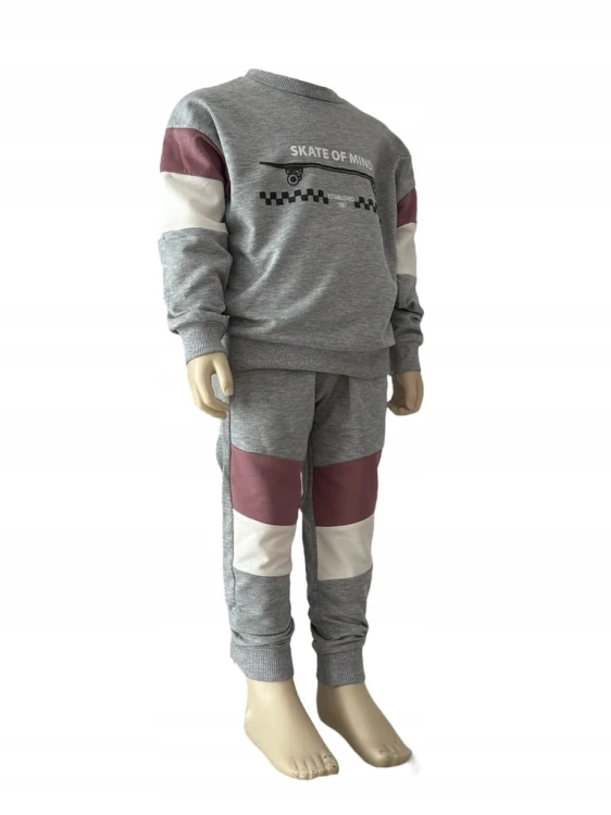 komplet dres dla chłopca spodnie bluza r. 116, 6 lat